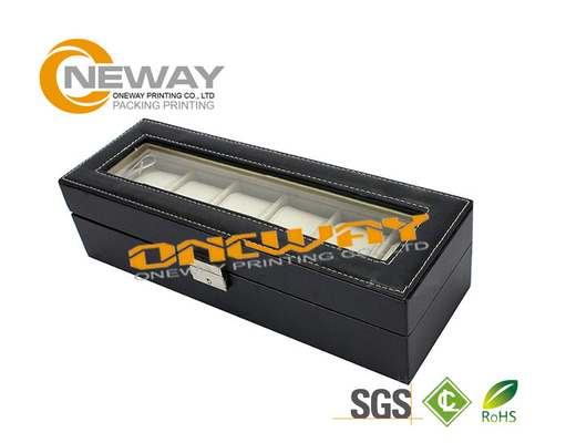 Recycable Material Customized Design Printed Hanging Retail Boxes with Window