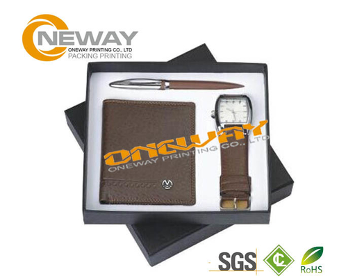 Business Pen Set Paper Gift Packing Boxes / USB Pen Drive Small Gift Box