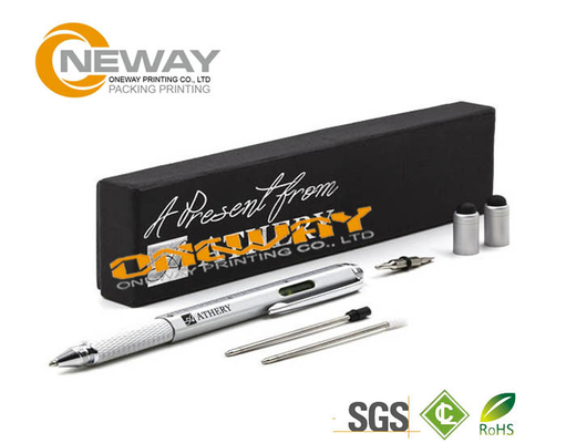 Business Pen Set Paper Gift Packing Boxes / USB Pen Drive Small Gift Box