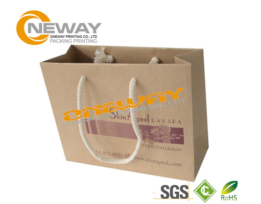 Paper Packaging Bags , Kraft Paper Packaging Bag with Handle