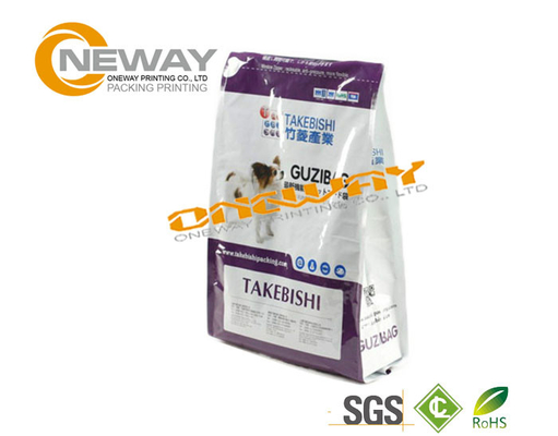 Animal Feeds Printing Food Packaging Bags With CMYK Offset Printing