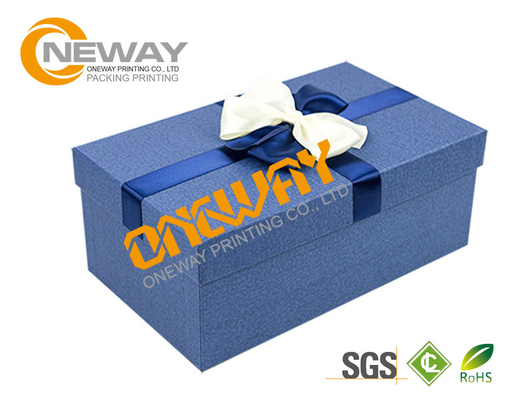 Rectangular Cardboard Custom Printed Gift Boxes Product Packaging Biodegradable