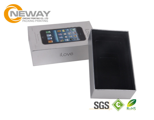 Professional Recycled Materials Clear Gift Boxes , Paper Packing Boxes For Iphone