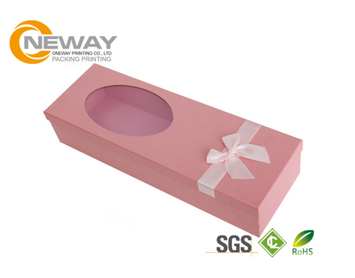 Flower Paper Box , Pink Rose Waterproof Square flower paper box