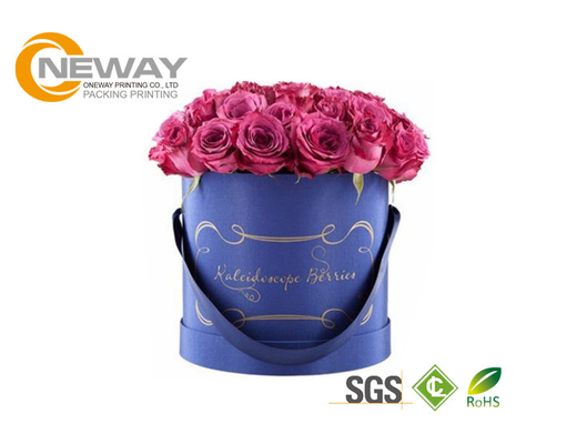 Colorful Luxury Flower Custom Printed Cardboard Boxes for Gift Flower