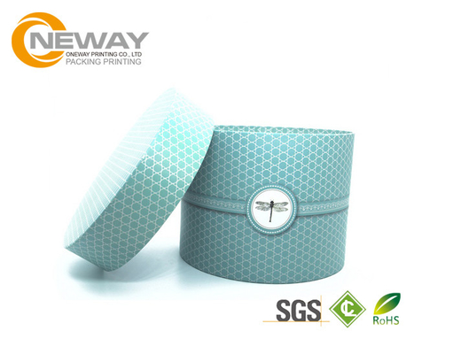 Flower Gift Box Universal Paper Round Flower Box CMYK Full Color Offset Printing