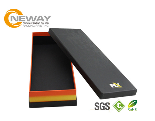 Unique Black Electronics Packaging Boxes , Cardboard Gift Paper Packaging Boxes