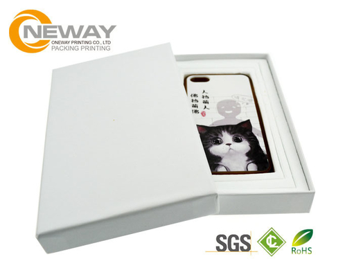 Customizable Paper Small Packaging Boxes For Mobile Phone Case , OEM / ODM