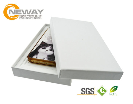 Customizable Paper Small Packaging Boxes For Mobile Phone Case , OEM / ODM