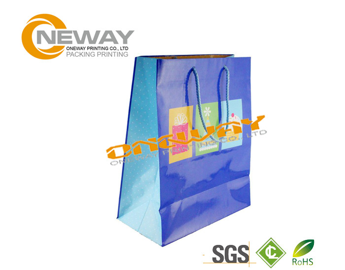 Paper Packaging Bags , Kraft Paper Packaging Bag with Handle